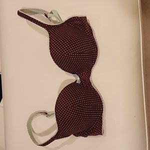 ELLE MACPHERSON ploka dots bakconette brown 34B